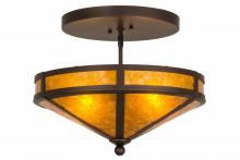 Luma-Spec Lighting 163106 - 16"W Craftsman Prime Semi-Flushmount