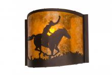 Luma-Spec Lighting 163132 - 12" Wide Cowboy Wall Sconce