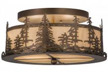 Luma-Spec Lighting 164390 - 16"W Tall Pines Flushmount