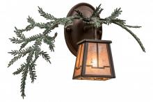 Luma-Spec Lighting 164590 - 16" Wide Pine Branch Valley View Left Wall Sconce