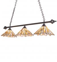 Luma-Spec Lighting 165540 - 47" Long Delta Jadestone 3 Light Island Pendant