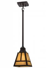 Luma-Spec Lighting 165699 - 6"Sq "T" Mission Mini Pendant