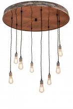Luma-Spec Lighting 165838 - 36" Wide Alva Grange 8 Light Cascading Pendant
