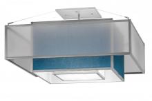 Luma-Spec Lighting 166552 - 36"Sq Quadrato Umador Semi-Flushmount