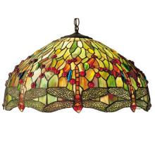 Luma-Spec Lighting 16733 - 22"W Tiffany Hanginghead Dragonfly Pendant