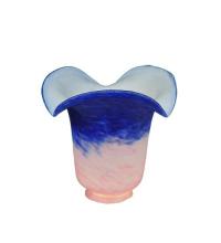 Luma-Spec Lighting 16738 - 5.5"W Fluted Pink and Blue Shade