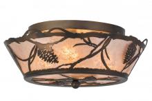 Luma-Spec Lighting 167960 - 16" Wide Whispering Pines Flushmount