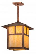 Luma-Spec Lighting 168084 - 12" Square Seneca "T" Mission Pendant