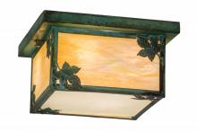 Luma-Spec Lighting 168090 - 12"Sq Hyde Park Maple Leaf Flushmount