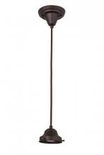 Luma-Spec Lighting 168508 - 4"W Revival Mahogany Bronze 1 LT Pendant Hardware