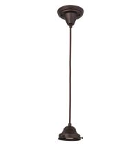 Luma-Spec Lighting 168509 - 4"W Revival Mahogany Bronze Pendant Hardware
