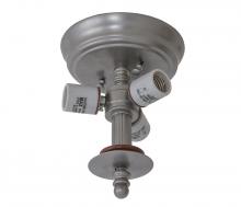 Luma-Spec Lighting 168857 - 6.5"W Nickel 3 LT Flushmount Hardware
