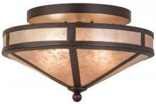 Luma-Spec Lighting 169160 - 16"W Craftsman Prime Flushmount