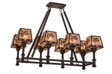 Luma-Spec Lighting 169306 - 38"L Balsam Pine 8 LT Oblong Chandelier