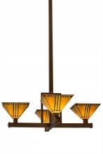 Luma-Spec Lighting 169800 - 47"W Prairie Corn 4 LT Inverted Pendant