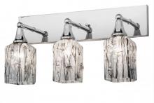 Luma-Spec Lighting 169822 - 24"W Metro Fusion Licorice 3 LT Vanity Light