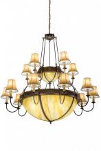 Luma-Spec Lighting 170103 - 74" Wide Commerce Sportsman 15 Light Two Tier Chandelier