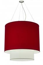 Luma-Spec Lighting 170480 - 34"W Cilindro Two Tier Textrene Pendant