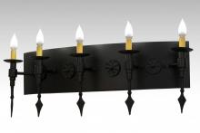 Luma-Spec Lighting 171982 - 36" Wide Warwick 5 Light Wall Sconce