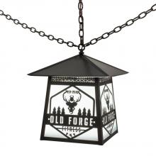 Luma-Spec Lighting 172002 - 16"Sq Personalized Old Forge Fitness Pendant