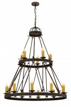 Luma-Spec Lighting 172303 - 48"W Lakeshore 15 LT Two Tier Chandelier