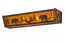 Luma-Spec Lighting 172735 - 24"W Bear at Lake Vanity Light