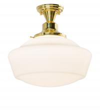 Luma-Spec Lighting 172978 - 16" Wide Revival Schoolhouse W/Traditional Globe Flushmount