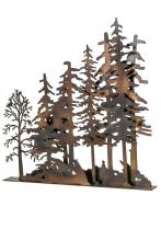 Luma-Spec Lighting 173325 - 31" Long X 30" High Tall Pines Window Art