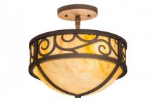 Luma-Spec Lighting 173514 - 12"W Lilliana Semi-Flushmount