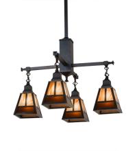 Luma-Spec Lighting 174100 - 26"W "T" Mission 4 LT Chandelier