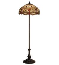 Luma-Spec Lighting 17473 - 63"H Tiffany Hanginghead Dragonfly Floor Lamp