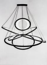 Luma-Spec Lighting 174918 - 72" Long Anillo Ellipse 5 Ring Cascading Pendant