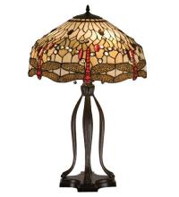 Luma-Spec Lighting 17500 - 30.5"H Tiffany Hanginghead Dragonfly Table Lamp