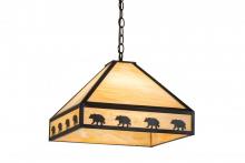 Luma-Spec Lighting 175104 - 16"Sq Bear on the Loose Pendant