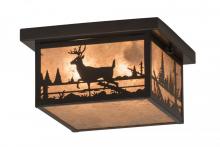 Luma-Spec Lighting 175668 - 12"Sq Hyde Park Deer Creek Flushmount