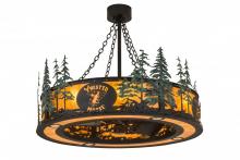 Luma-Spec Lighting 175694 - 45"W Personalized Twisted Moose Chandel-Air