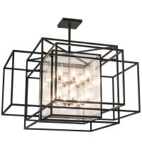 Luma-Spec Lighting 176075 - 60" Square Kitzi Box Pendant