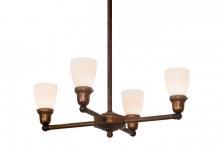 Luma-Spec Lighting 176619 - 26" Wide Revival Goblet 4 Light Chandelier