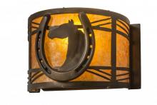 Luma-Spec Lighting 176944 - 8"W Horseshoe Wall Sconce