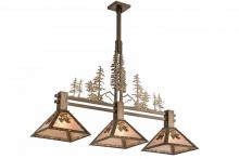 Luma-Spec Lighting 177349 - 45"L Balsam Pine Tall Pines 3 LT Island Pendant