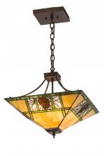 Luma-Spec Lighting 177465 - 17"Sq Pinecone Ridge Inverted Pendant