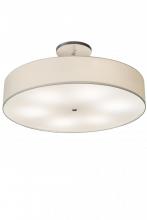 Luma-Spec Lighting 177633 - 42" Wide Cilindro Textrene Semi-Flushmount