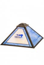 Luma-Spec Lighting 178137 - 13"Sq Personalized Torch Run Shade