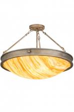 Luma-Spec Lighting 178221 - 24"W Dionne Semi-Flushmount
