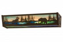 Luma-Spec Lighting 178257 - 24"W Moose & Black Bear Vanity Light