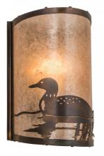 Luma-Spec Lighting 178371 - 8" Wide Loon Left Wall Sconce