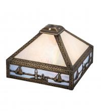 Luma-Spec Lighting 17948 - 9" Square Sailboat Mission Shade