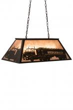 Luma-Spec Lighting 180504 - 33"L Personalized Fitzgerald Oblong Pendant