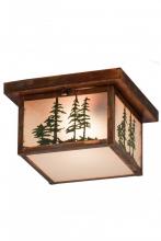 Luma-Spec Lighting 180660 - 10"Sq Hyde Park Tall Pines Flushmount