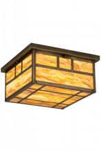 Luma-Spec Lighting 181575 - 20"Sq Hyde Park Double Bar Mission Flushmount